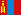 Nationalflagge von Mongolia