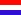Nationalflagge von Netherlands