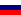 Nationalflagge von Russian Federation