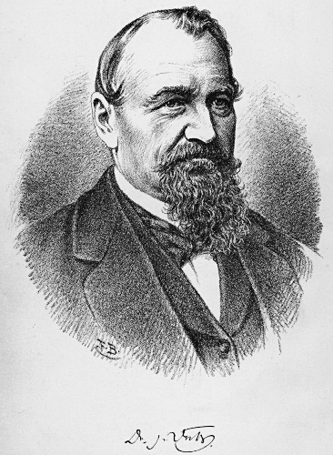 Der Zürcher Ständerat und spätere Bundesrat Jakob Dubs (1822–1879) Bildnachweis: https://www.briefedition.alfred-escher.ch